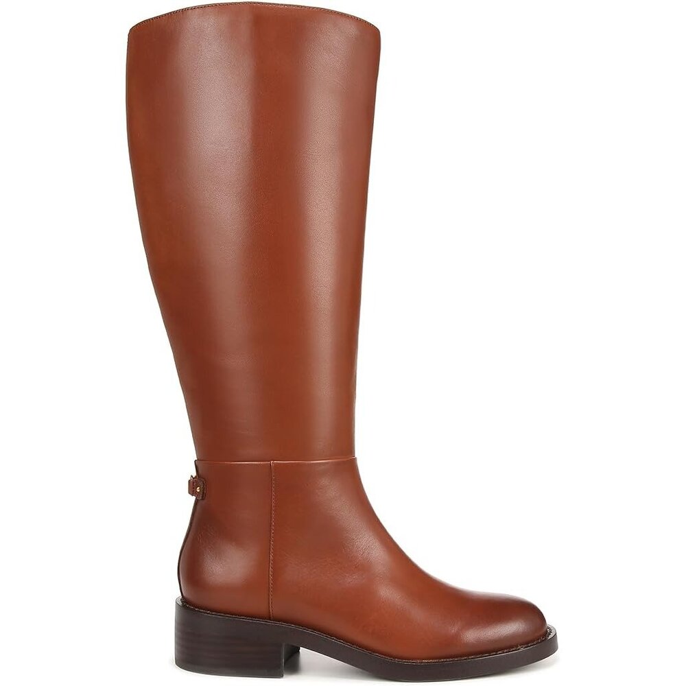 🆕SAM EDELMAN Mable Knee High Riding Boot Brown 7 - Picture 2 of 11